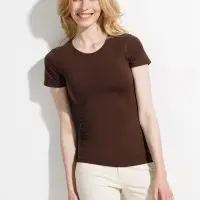 Футболка женская Miami 170 черная, размер L