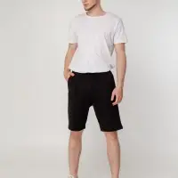 Шорты Terry, черные, размер XL/XXL