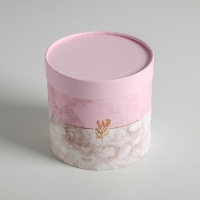 Набор коробок из тонкого картона 4 в 1, упаковка подарочная, &laquo;Мрамор&raquo;, 12 х 12 - 20 х 20 см