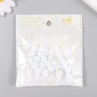 Пуговицы пластик для творчества на ножке "Перламутр" набор 25 шт 1,15х1,15 см Пуговицы пластик для творчества на ножке "Перламутр" набор 25 шт 1,15х1,15 см