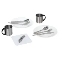 Набор для пикника Fridag на 2 персоны, темно-синий с серым Набор для пикника Fridag на 2 персоны, темно-синий с серым