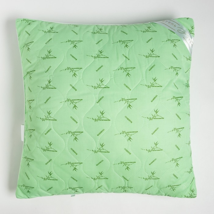 Подушка "Этель" , подстёжка &mdash; бамбук, 70х70 см, тик