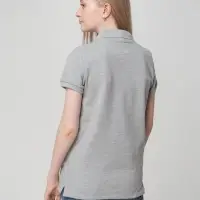 Рубашка поло женская Virma lady, серый меланж, размер 3XL