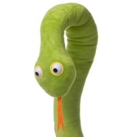 Мягкая игрушка "Змея Тутси", цвет салатовый, 42 см, ЗТ/042/сал