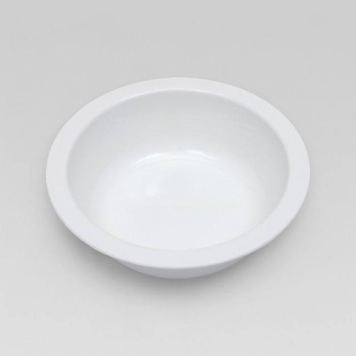 Миска для кошек 2 в 1 "Киса" пластиковая, 14 х 8 см, фиолетовая