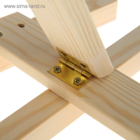 Мольберт настольный демонстрационный &laquo;Лира&raquo; 375 х 260 х 220 мм, (профиль 20 х 20 мм), неокрашенное дерево, Calligrata