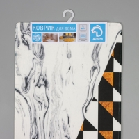 Коврик для ванной Доляна &laquo;Вечность&raquo;, 45&times;120 см