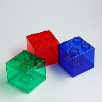 Копилка конструктор, зеленая Копилка конструктор, зеленая