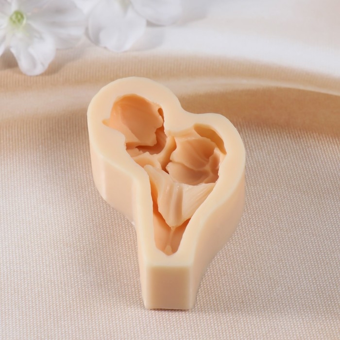 Молд силиконовый Молд силиконовый "Цветок №6" 2,5х5х8 см