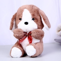 Мягкая игрушка &laquo;Пёсик с бантом&raquo;, цвета МИКС