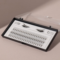 Набор накладных ресниц &laquo;Классика&raquo;, пучки, 10, 12, 14 мм, толщина 0,07 мм, изгиб C, 10 D