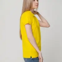 Рубашка поло женская Virma lady, желтая, размер M