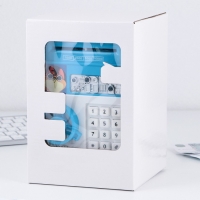 Копилка сейф &laquo;Мелочь, а приятно&raquo;, 19.5 х 13.2 см