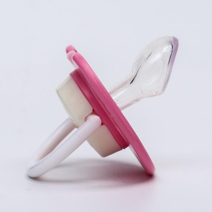 Соска - пустышка силиконовая ортодонтическая &laquo;Лягушка&raquo;, от 6 мес., с колпачком, цвет зеленый