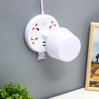 Настольная лампа "Эра" LED 5Вт 3000К-6000К 4 розетки 2хUSB2.0 МИКС 15х15х22см RISALUX Настольная лампа "Эра" LED 5Вт 3000К-6000К 4 розетки 2хUSB2.0 МИКС 15х15х22см RISALUX