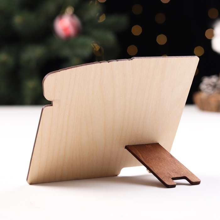 Подставка под телефон с календарем Подставка под телефон с календарем "Исполнения желаний!" символ года, подарок