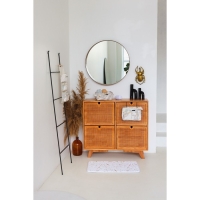 Органайзер подвесной с карманами Доляна &laquo;Мрамор&raquo;, 3 отделения, 31&times;11&times;27 см, цвет серо-белый