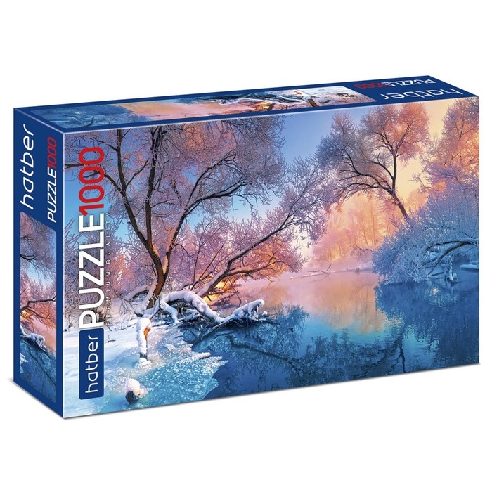 Пазл «Морозное утро», 1000 элементов Пазл «Морозное утро», 1000 элементов