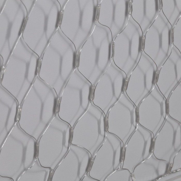 Гирлянда &laquo;Сеть-ёлка&raquo; 1 &times; 1 м, IP20, тёмная нить, 90 LED, свечение мульти, 8 режимов, 220 В