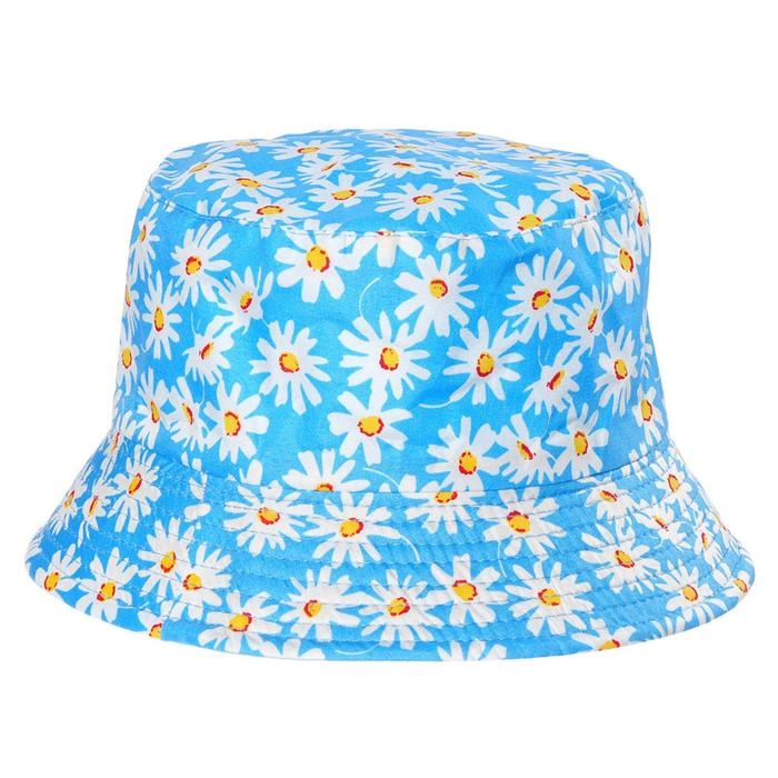 Панама женская, цвет голубой/белый, размер 56-58 Панама женская, цвет голубой/белый, размер 56-58