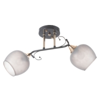 Люстра "Акапулько" 2х60Вт Е27 Коричневый, золото 48х28х24см Люстра "Акапулько" 2х60Вт Е27 Коричневый, золото 48х28х24см