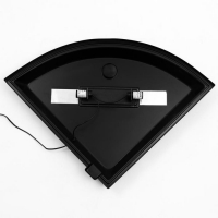 Аквариум "Сектор" угловой с крышкой, 70 литров, 50 х 50 х 39,5/44,5 см, чёрный Аквариум "Сектор" угловой с крышкой, 70 литров, 50 х 50 х 39,5/44,5 см, чёрный