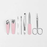 Набор маникюрный «Juice», 7 предметов, в футляре, цвет МИКС Набор маникюрный «Juice», 7 предметов, в футляре, цвет МИКС