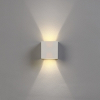 Светильник фасадный &laquo;Куб&raquo;, FSD-062, 6 Вт, 4000К, регулир. луч, IP65, 220 В, пластик, белый   1008423