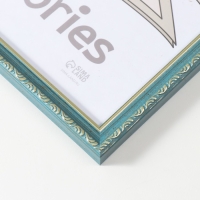 Фоторамка пластик "Модерн" 30х40 см, изумрудный