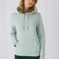 Толстовка с капюшоном женская Queen, темно-серый меланж, размер XL