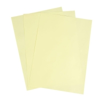 Бумага цветная А4, 50 листов Calligrata Пастель, жёлтая, 80 г/м&sup2;