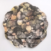 Подушка для ванны с присоскам &laquo;Ракушки&raquo;, 33&times;33 см, МИКС