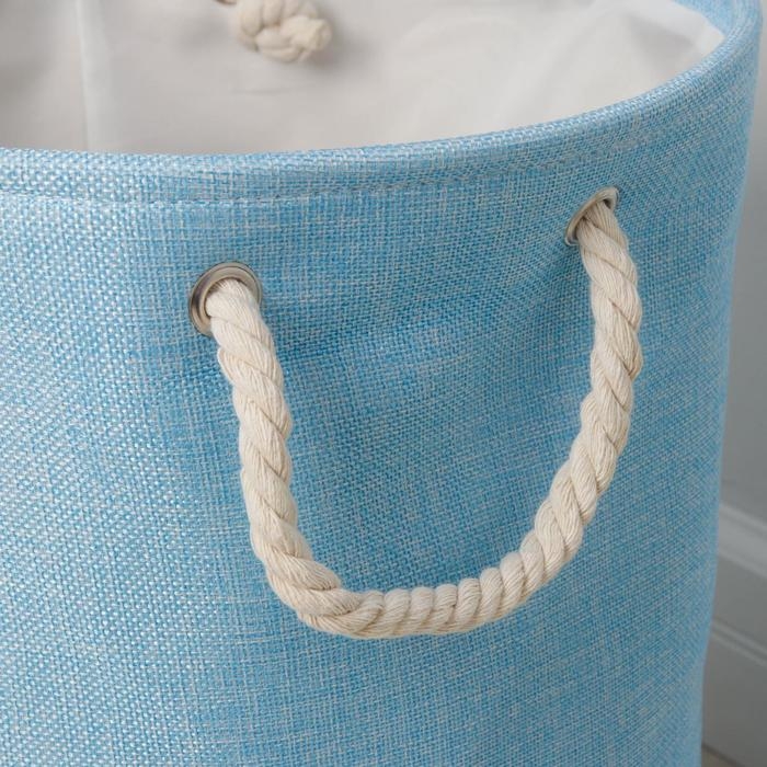 Корзина бельевая текстильная &laquo;Чистота&raquo;, 35&times;45 см