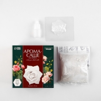 Аромасаше своими руками. Набор для создания ароматической фигурки из гипса &laquo;Ароматная роза&raquo;