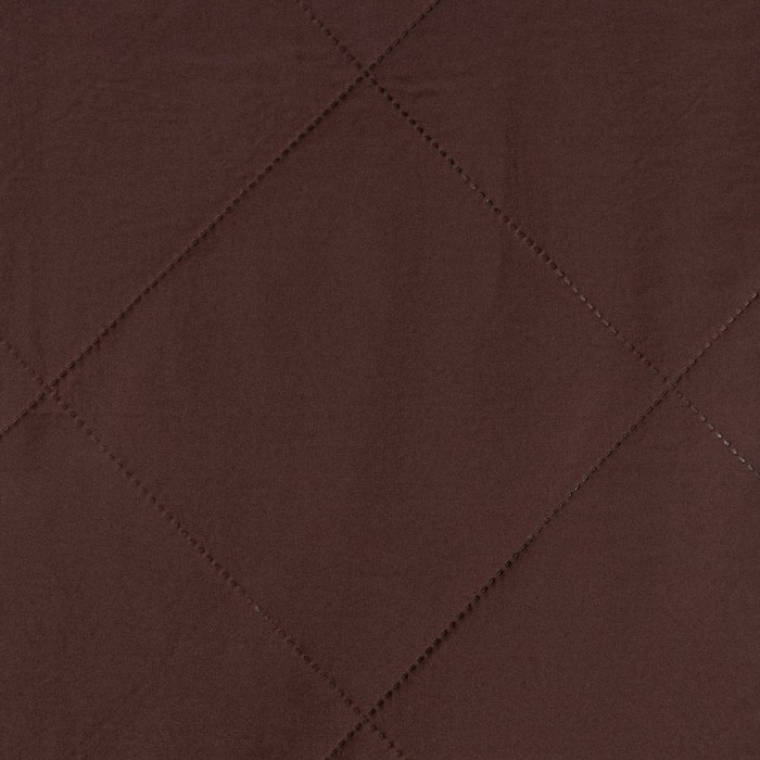 Покрывало LoveLife Евро 200х210&plusmn;5 см, цвет темно-коричневый, микрофайбер, 100% п/э
