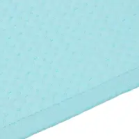 Полотенце вафельное &laquo;Деметра&raquo;, малое, голубое (голубая мята)