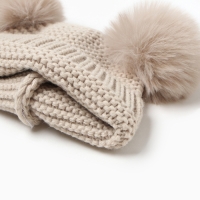 Шапка для малышей Крошка Я р.48-50 бежевый Шапка для малышей Крошка Я р.48-50 бежевый