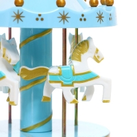 Заводная музыкальная игрушка &laquo;Карусель&raquo;, цвета МИКС