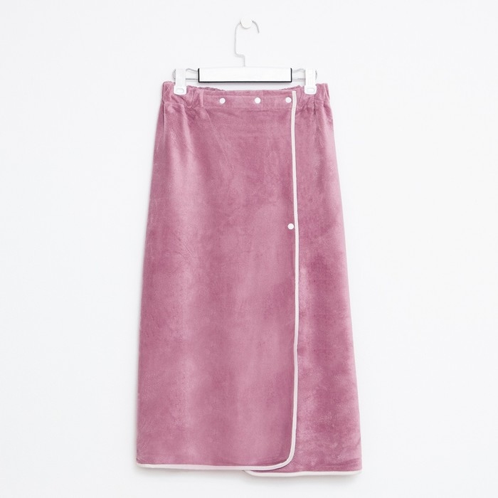 Полотенце-парео Этель для бани, цв. сиреневый, 70*140 см, 100% п/э, 280 г/м2 Полотенце-парео Этель для бани, цв. сиреневый, 70*140 см, 100% п/э, 280 г/м2