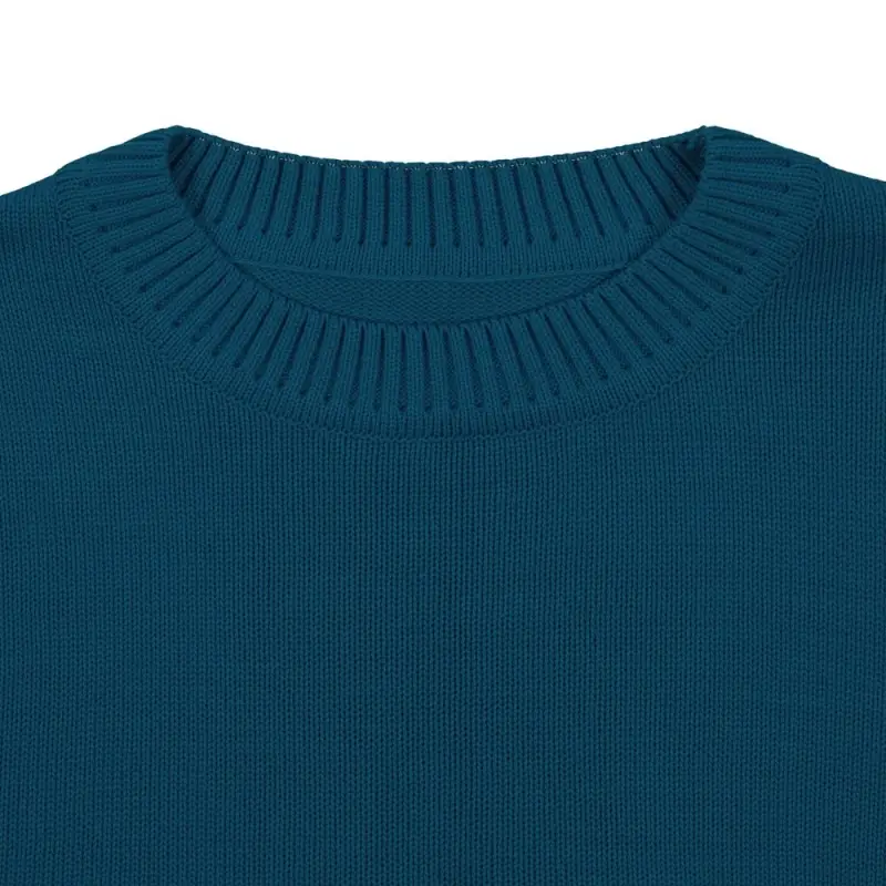 Джемпер оверсайз унисекс Stated в сумке, синий (морская волна), размер S/M