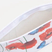 Косметичка на молнии, цвет белый Косметичка на молнии, цвет белый