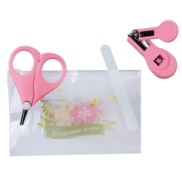 Маникюрный набор детский для самых маленьких «Счастье» (ножницы+щипчики+пилка) Маникюрный набор детский для самых маленьких «Счастье» (ножницы+щипчики+пилка)