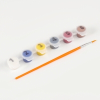 Картина по номерам на холсте с подрамником для детей &laquo;Магия&raquo;, 17 х 17 см