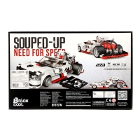 Конструктор Гонка &laquo;Белая молния&raquo;, 436 деталей