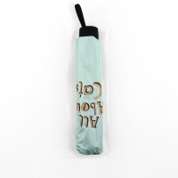 Зонт механический &laquo;Коты&raquo;, эпонж, 4 сложения, 8 спиц, R = 49/55 см, D = 110 см, цвет МИКС