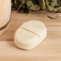 Мочалка банная "Объемный овал", крапива Мочалка банная "Объемный овал", крапива