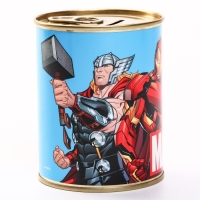 Копилка металлическая, 9,5 см х 7,5 см х 7,5 см "Супер-герои", Мстители Копилка металлическая, 9,5 см х 7,5 см х 7,5 см "Супер-герои", Мстители