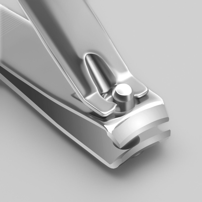 Кусачки - книпсер педикюрные, с пилкой, 8 см, на блистере, цвет серебристый Кусачки - книпсер педикюрные, с пилкой, 8 см, на блистере, цвет серебристый