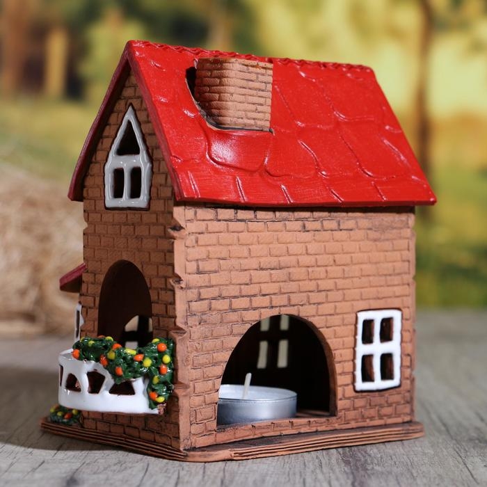 Аромалампа Домик &laquo;Причуда&raquo;, 12 см, ручная работа, микс