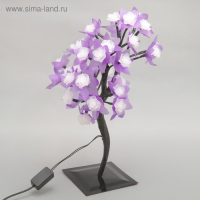 Светодиодный куст «Розы большие» 30 см, 32 LED, мигание, 220 В, свечение мульти (RG/RB) Светодиодный куст «Розы большие» 30 см, 32 LED, мигание, 220 В, свечение мульти (RG/RB)